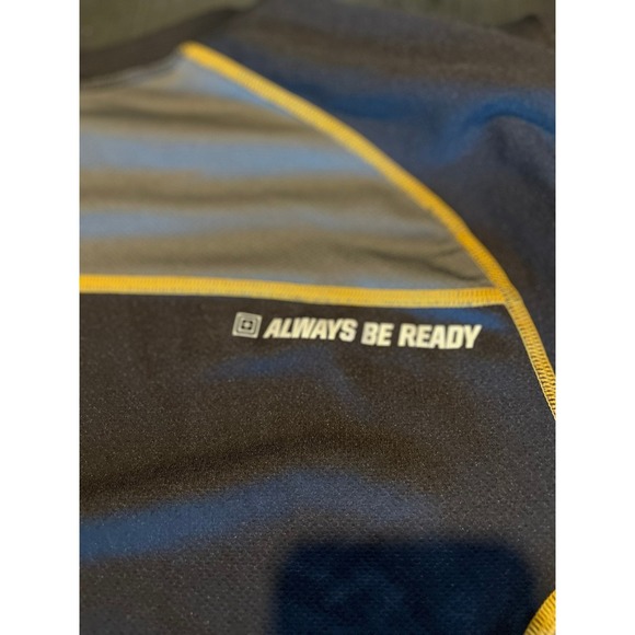 5.11 Tactical Long Sleeve Shirt Mens Baselayer Athletic Top Always Be Ready - Picture 6 of 6